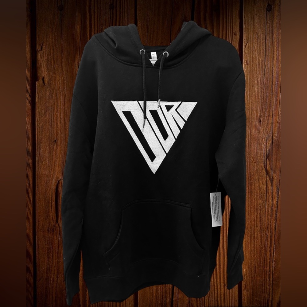D.O.R (Dreams Over Reality) Pullover Hoodie -Black -Large - New-Men-Women-Unisex